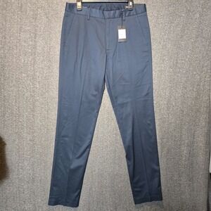 Bonobos Pants Mens 32x34 Navy Monday Weekday Warrior Chino Dress Casual Work